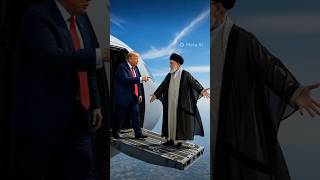 Trump pushes kahameni funny ai video #trump #putin #funny #memes #comedy