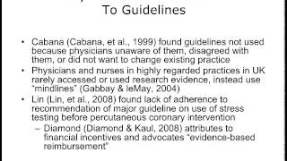 Component 2, Unit 5: Evidence-Based Practice (Lecture g)