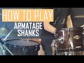 Armatage Shanks Drum Lesson Full Song (Green Day)(Tre cool)(Insomniac)
