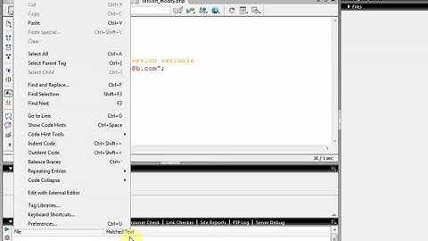 How to Zoom code font size in Macromedia Dreamweaver