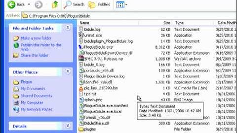 Plogue Bidule Install and settings (XP differences)