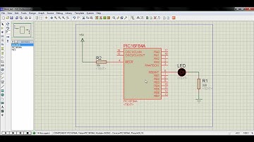 Parpadeo de un led con PIC 16F84a