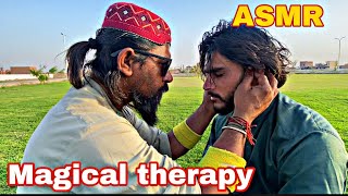 ASMR || Discover soothing Bengali whispers in magic massage ASMR || BEST HEAD MASSAGE & BODY POPPING