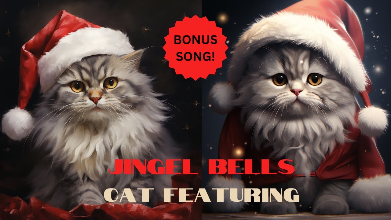 Bonus Song Jingle Bells Cat Featuring cats cute catlover cutecat