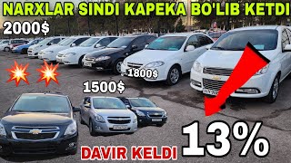 MANA YANGILIK SERGELI MASHINA BOZORIDA 1500$GA COBOLT 1800$ GA GENTRA DAMAS LABO TREKER SOTIB OLING