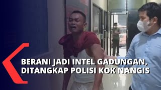 Intel Gadungan Ini Nangis Saat Ditangkap Polisi, Begini Ekspresi Mukanya...