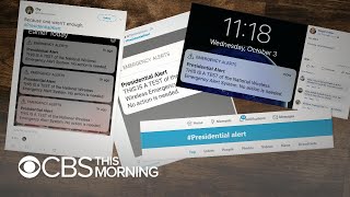 Presidential alert test works for some, not for others