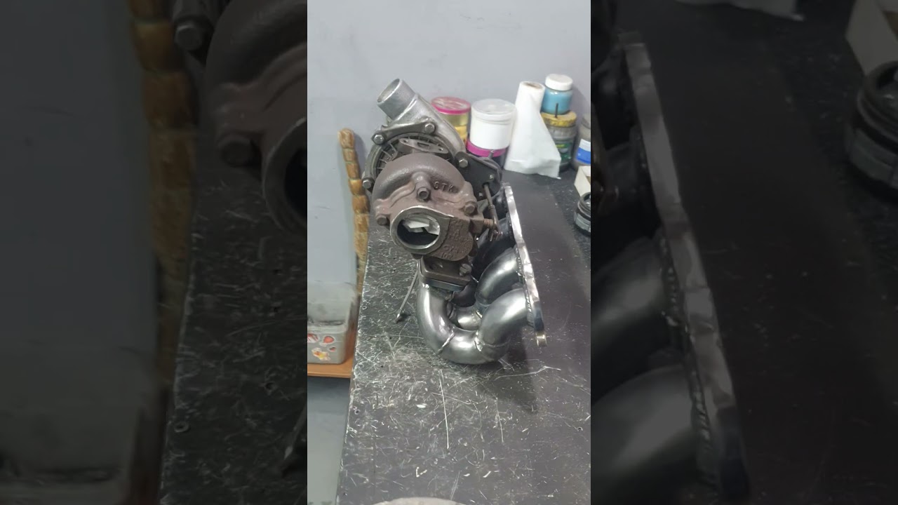 The WT3-T4 turbine for the K20A3 engine. Honda Civic EG3