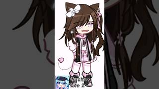 Gacha Life vs Gacha Club vs Gacha Life 2 #gachalife #gachaclub #gachalife2 #gacha #fyp