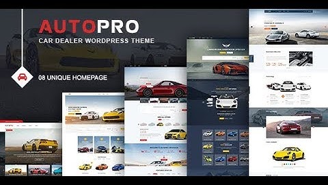 One Click  Import  - Car Dealer WordPress Theme