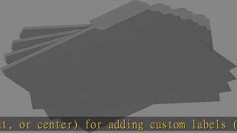 Amazon Basics File Folders, Letter Size, 1/3 Cut Tab, Gray, 36-Pack