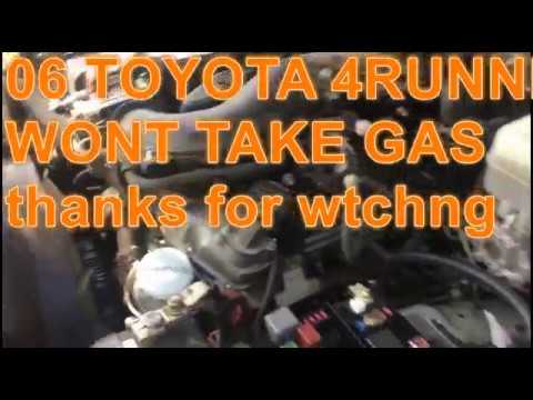 06 TOYOTA 4 Runner stalling problem - YouTube