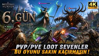 MİSTFALL HUNTER TÜRKÇE 6.GÜN ! BOSSLARI KESİP FULL PVP YAPICAZ ! YENİ BUİLD DENİYORUZ CANLAR GELİN