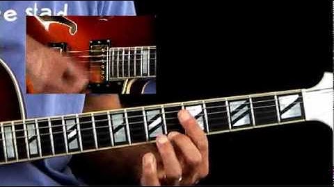 Jazz Guitar Lessons - Inversion Excursion - C Dominant 7 Chord Inversions 3