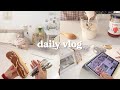 vlog 🥛 2023 vision board, ikea mini haul, new guinea pig, library study session ♡