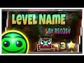 Level name by r503sv me all coins  geometry dash 211