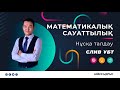 Математикалық сауаттылық Білім 11-нұсқа. Слив есептері.