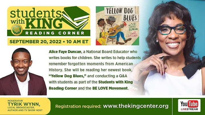Students With King | Reading Corner with Alice Fay...
