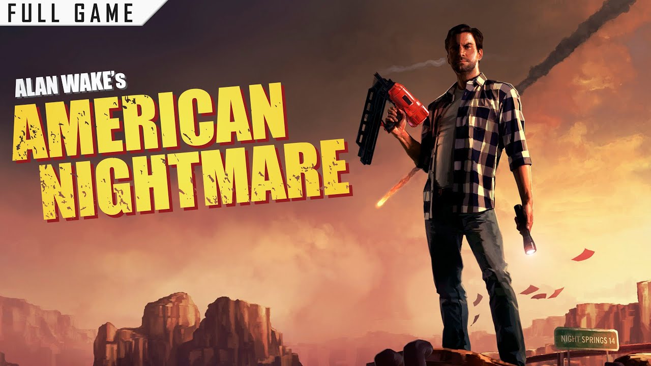 Alan Wake's American Nightmare PC Box Art Cover by payam_mazkouri