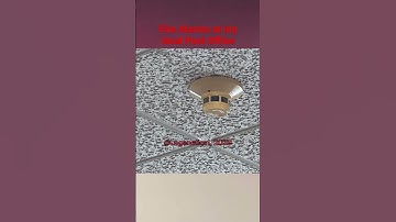 Fire Alarms at my Local Post Office (FCI MS-2, System Sensor 2451, Gentex GOS and SHG)