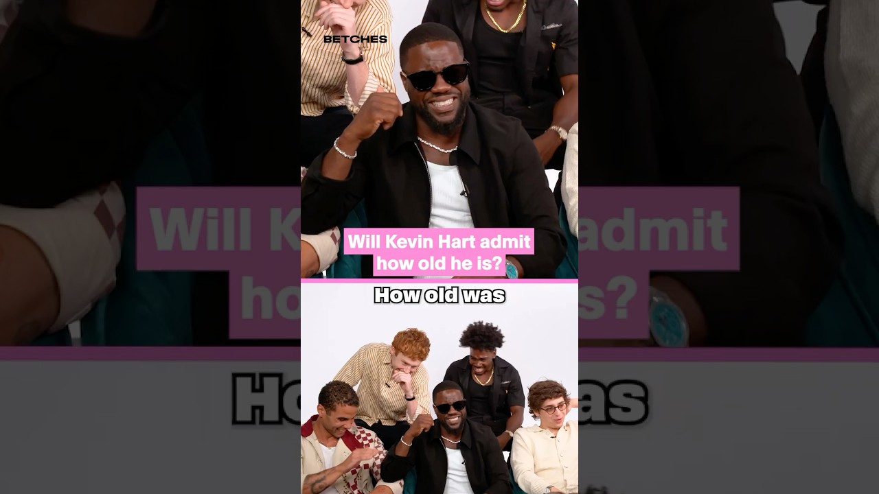 It takes a lot to get Kevin Hart to admit how old he is!