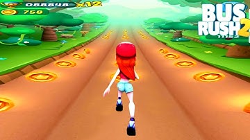 Bus Rush 2 Game : FUN RUN GAME!!! Android/iOS Gameplay HD