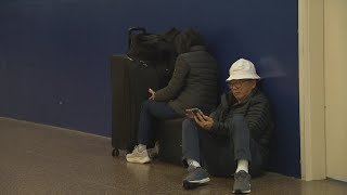 A major airport is catching up after a possible cyber attack