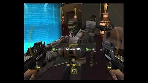 Goldeneye Rogue Agent Auric Guard allies in Midas Casino(Dolphin emulator)