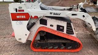 How to Replace Tracks on Bobcat MT85