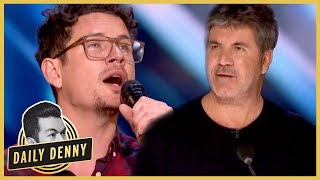 America's Got Talent: Simon Cowell Hits The Golden Buzzer For Father Of Six | #DailyDenny