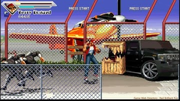 Napalm Hack - AoF BoR Remix 3 | Terry Bogard final test and Burn Bug Fix | OpenBoR Games