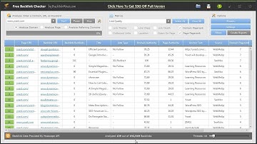 Free Backlink Checker - Download Now!