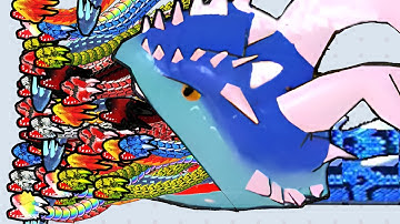 Snake Clash! .io - MAX LEVEL! Epic Snake Clash.io Gameplay! #342