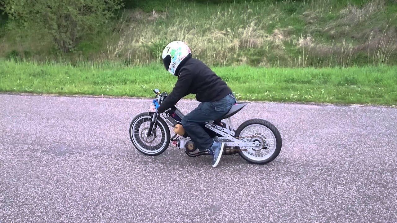 JW sprintteam Puch za50 test run