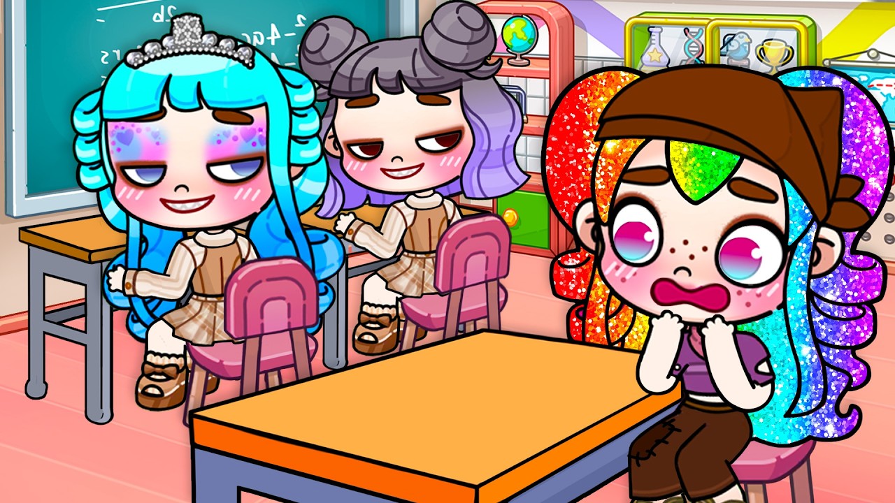 Eu era a garota mais pobre da escola | História Triste de Avatar World | Pazu Games