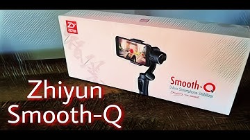 Zhiyun Smooth-Q 3 Axis Handheld Gimbal - Unboxing