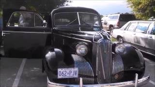 1939 S and S Funeral Coach LaSalle at the 2016 Professional Car Society Convention