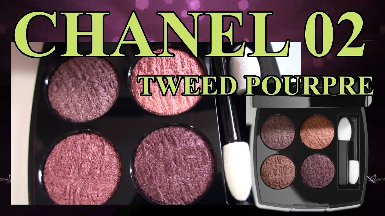 CHANEL【限定】レキャトルオンブルツイード02プールプル/LES 4 OMBRES TWEED 02 TWEED POURPRE
