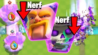 NERF! Já MUDOU TUDO nas Novas Cartas EVOLUÍDAS do Clash Royale