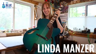 Luthier Linda Manzer is reunited with The Blue Absynthe - The Blue Guitar Collection