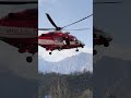 Aw139 VF166 in decollo dalla piazzola del Bione (Lecco) dopo un intervento sul Resegone