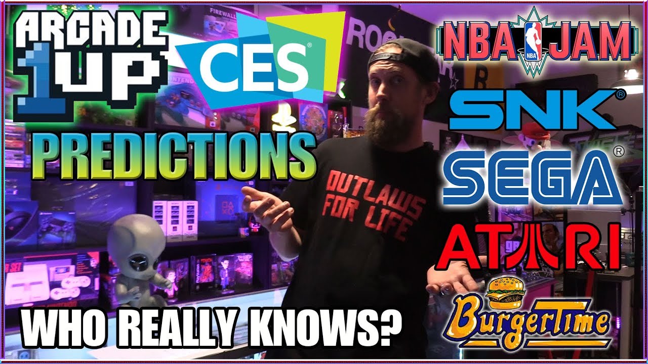 Arcade 1Up CES 2020 Predictions and Hopes