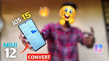 Install iOS 15 Any MIUI 12 Devices 🔥| Convert Miui 12 To iPhone | Poco, Redmi Or Xiaomi
