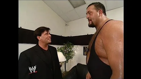 Eric Bischoff & Big Show Backstage Segment! RAW 07/15/2002