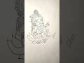 Saraswati Maa Drawing ✨ Easy Pencil Sketch Tutorial | Goddess Saraswati Art #saraswatimaa #indianart