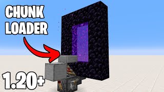 Minecraft Basic Chunk Loader Tutorial 1.20  (Quick And Easy)