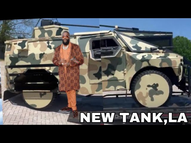 Rick Ross Reveals an Armored Vehicle for His Upcoming Car Show, It