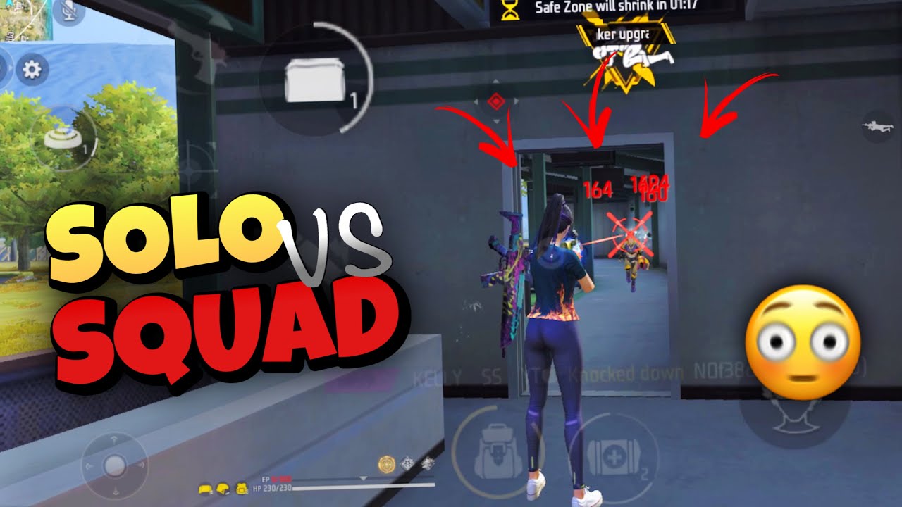Solo VS Squad Full Gameplay 🍀 - YouTube