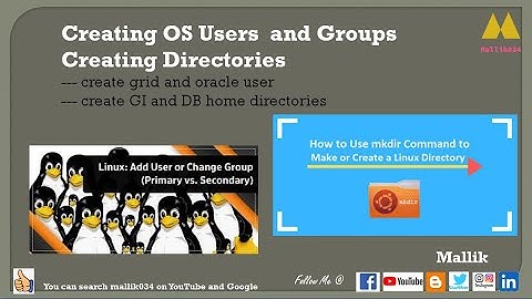 #06 Creating OS Groups & OS User [grid & oracle] || Creating GI and DB Home Directories - OEL6