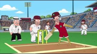 Family Guy confusing cricket match